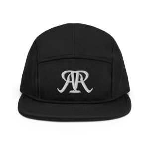 Garry With Two R's Logo 5 Panel Camper Hat Cap Headwear Athletic Gym Sport Hip Hop Rap Trap Purchase Buy For Sale Comfort Lounge Relax Chill Workout Exercise
