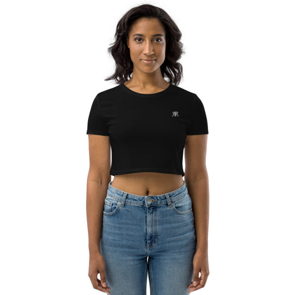 Garry With Two R's Black Logo Crop Top Shirt Athletic Gym Sport Hip Hop Rap Trap Purchase Buy For Sale Comfort Lounge Relax Chill Workout Exercise