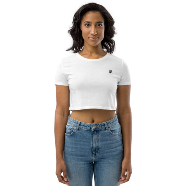 Garry With Two R's White Logo Crop Top Shirt Athletic Gym Sport Hip Hop Rap Trap Purchase Buy For Sale Comfort Lounge Relax Chill Workout Exercise