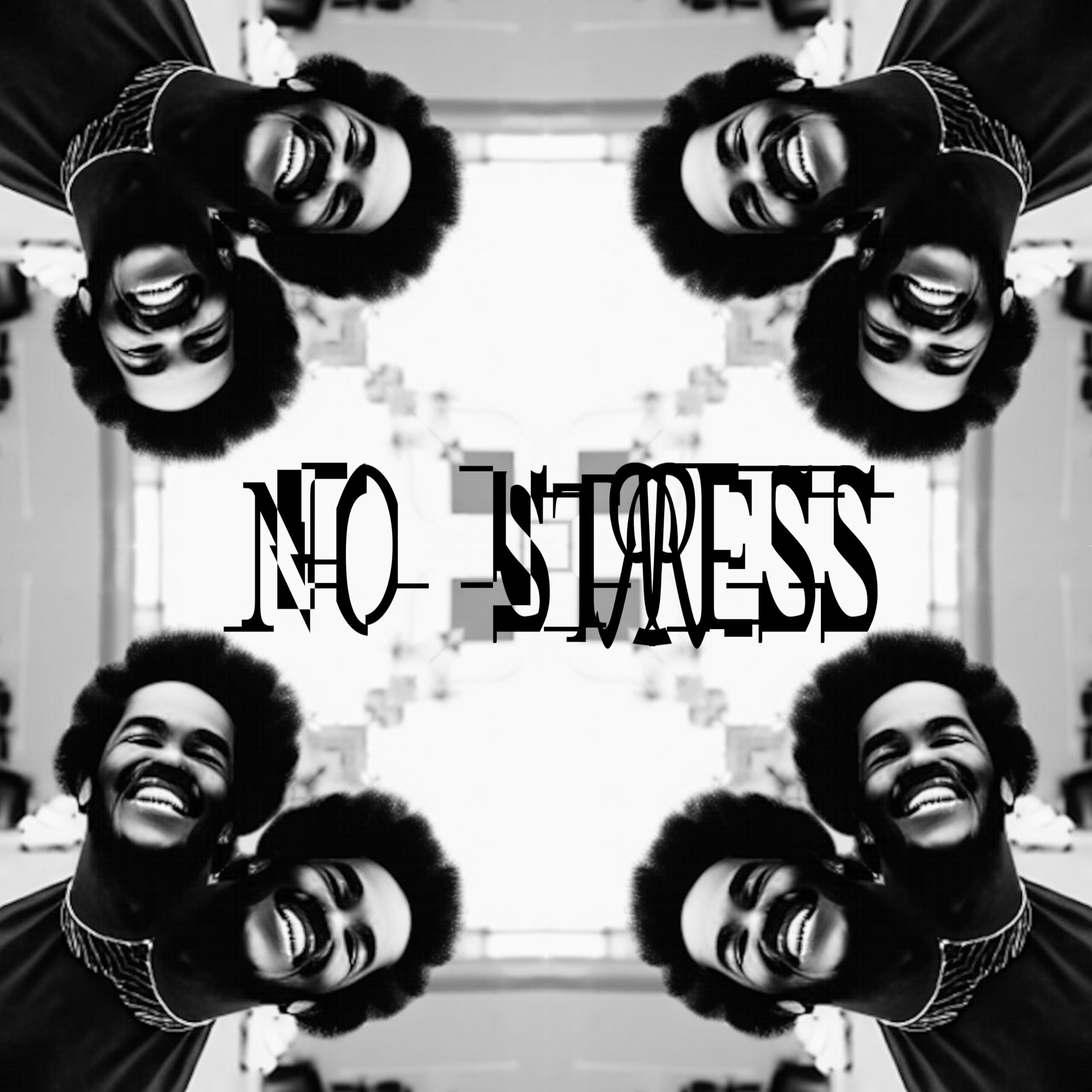 Garry With Two R's - No Stress Cover Art Rap Hip Hop Trap Music Spotify Playlist